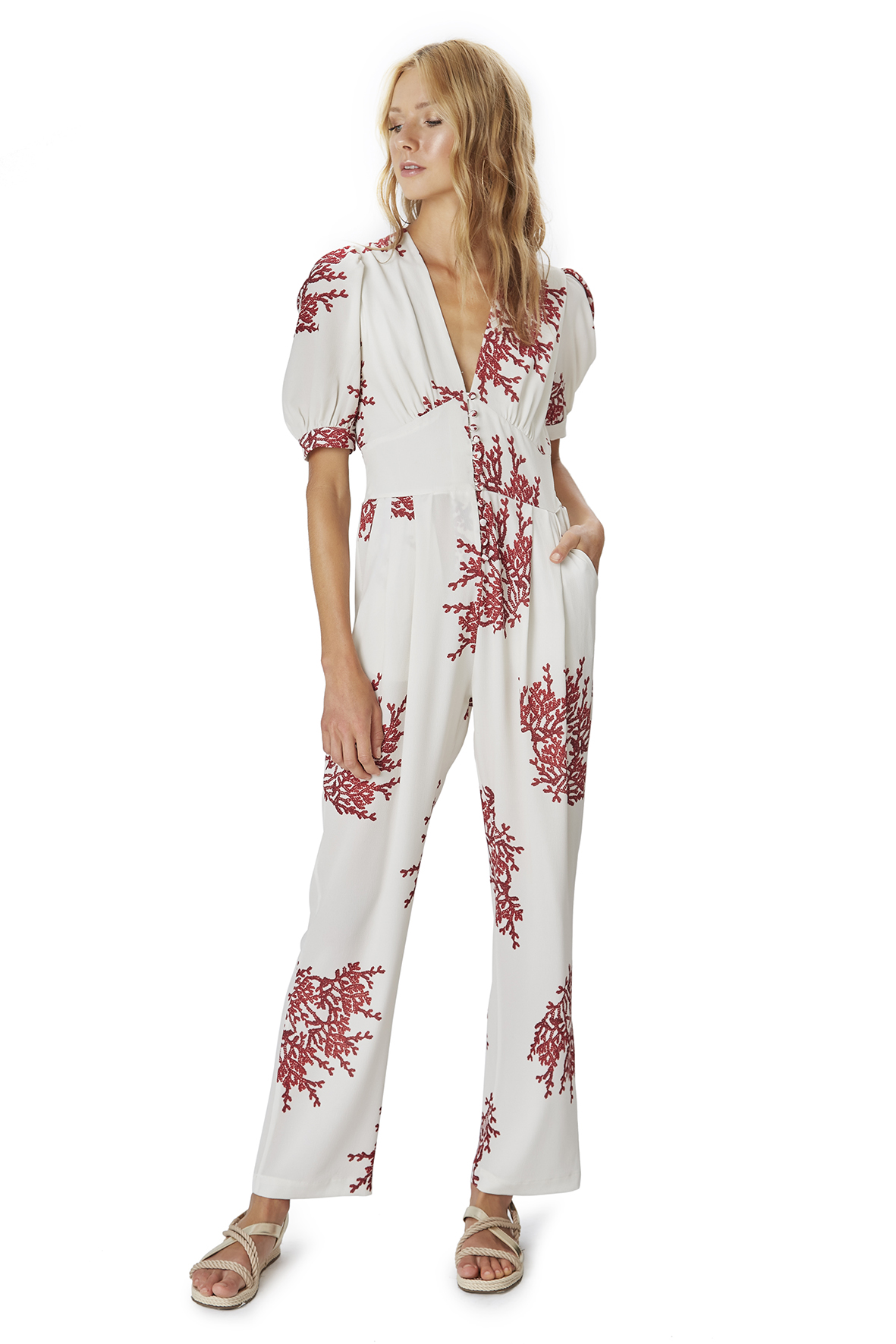 Tee Match - jumpsuit corais